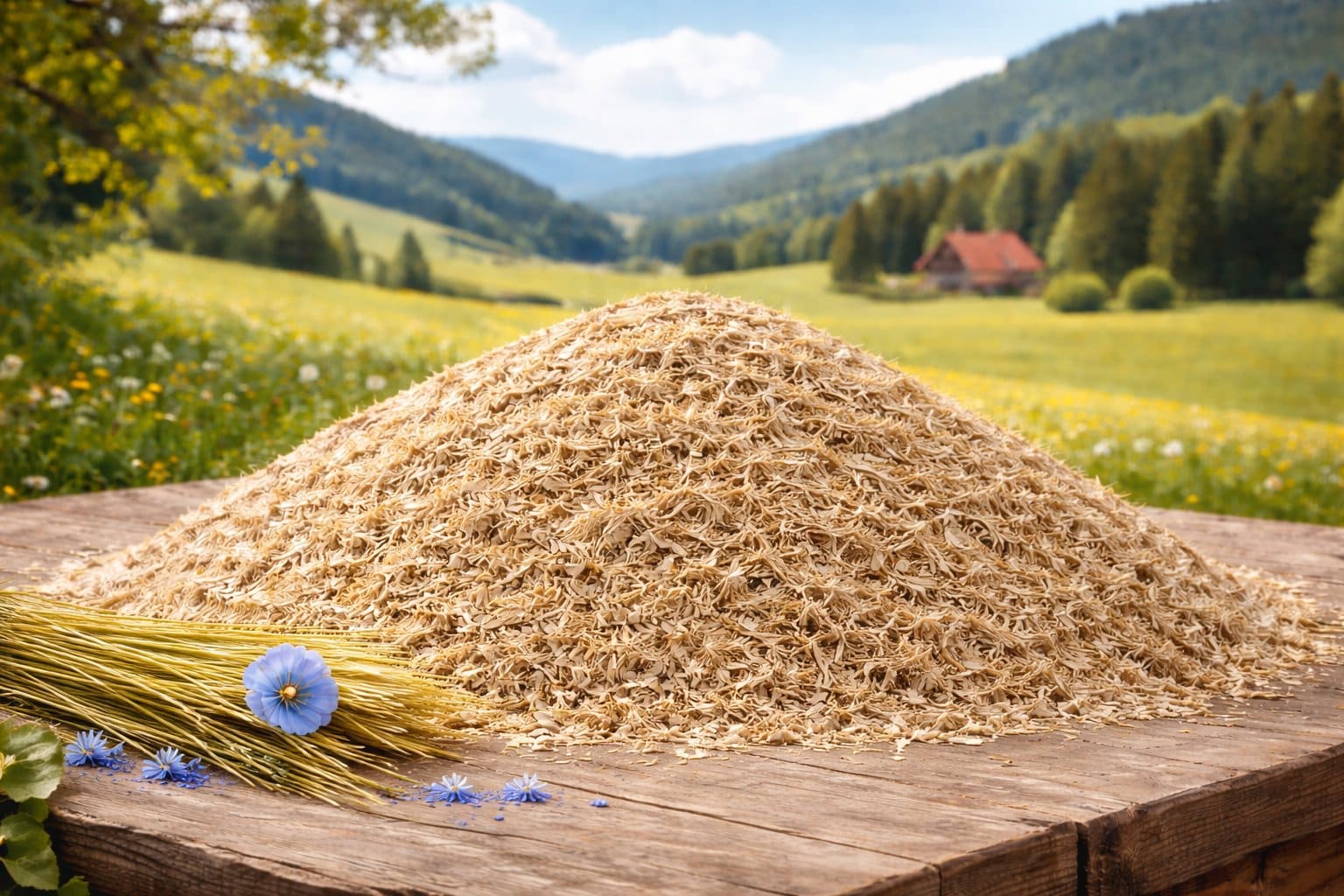 Bodembedekker Vlas - BramsRabbits